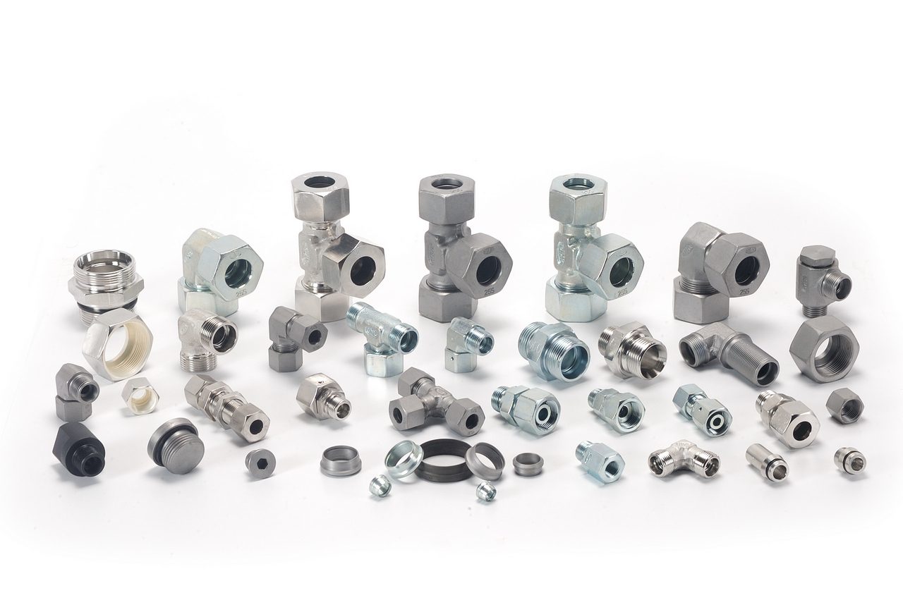 Industrial steel and hydraulic components